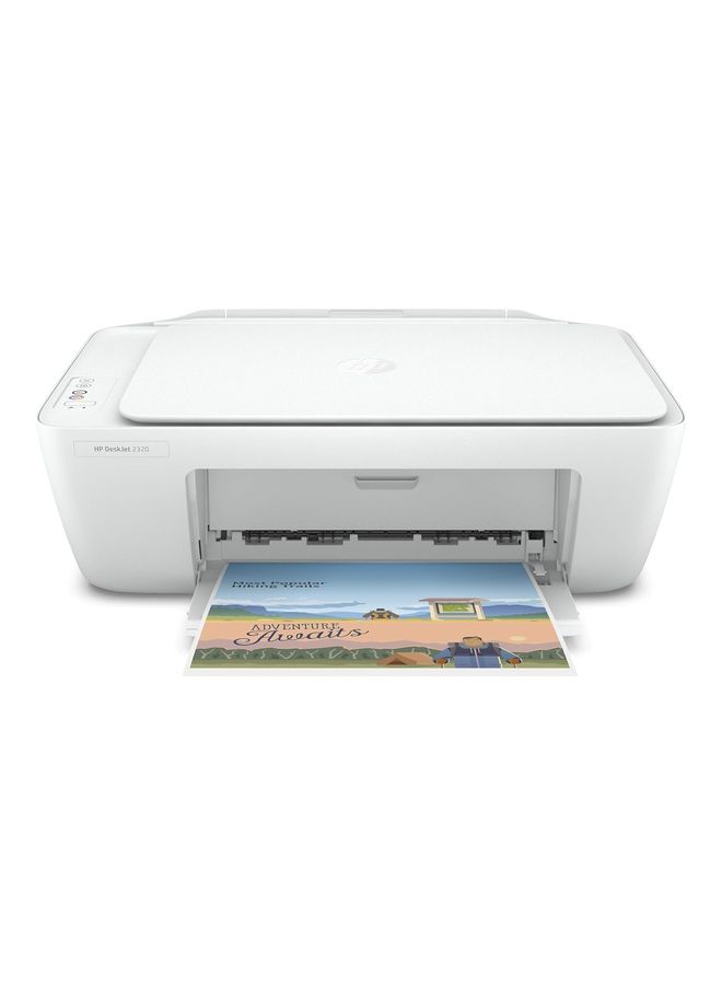 Compare Deskjet 2320 AllInOne Printer, Usb Plug And Print, Scan, And Copy  7Wn42B White at KSA Price