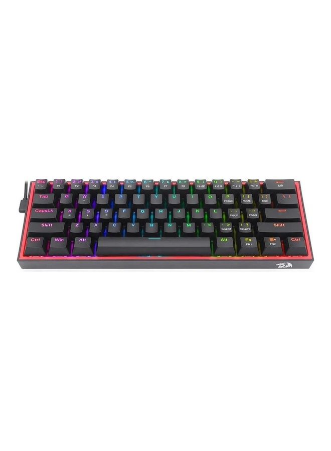 Compare FIZZ K617 60% Wired Mechanical Keyboard, Red Switches, NoSlip Stand, Vibrant RGB, HotSwappable, 20 Presets Backlighting, Detachable TypeC Cable, English Layout, BlackRed K617RGB at KSA Price