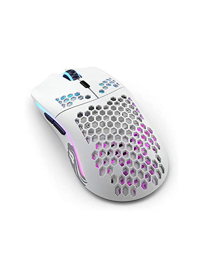 Compare Glorious PC Gaming Race Glorious Model O Minus Wireless Gaming Mouse  RGB 65G Ultralight Ergonomic Wireless Gaming Mouse  Honeycomb Shell Design Gaming Mice Matte White at KSA Price