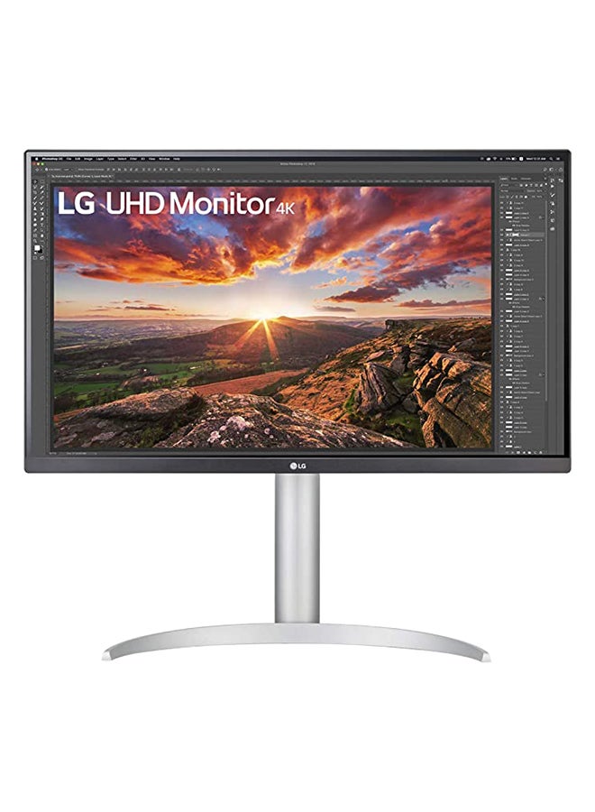 Compare 27 Inch UHD 4K IPS Monitor with VESA DisplayHDR 400, USBC, Adjustable Stand, Silver 27UP850W Silver at KSA Price