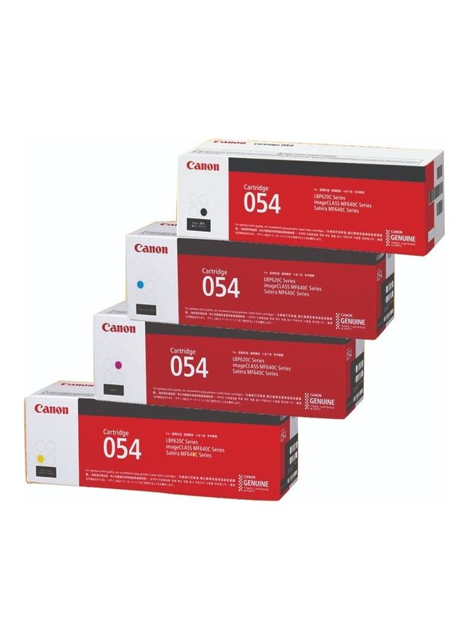 Pack of 4 Canon 054 Original Laser Toner…