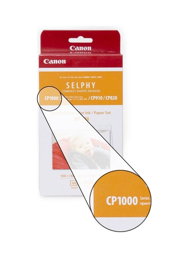SELPHY Compact Photo Printer Postcard Size Color Ink/Paper…