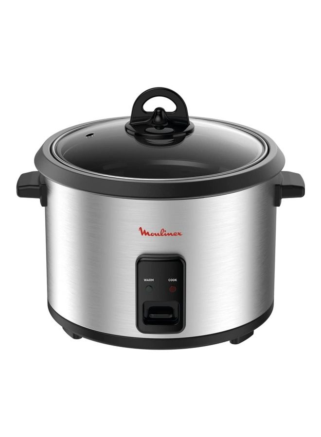 Compare Rice Cooker | Easyrice Rice Maker | SilverBlack  2 Years Warranty 1.8 L 700 W MK123D27 Silver  Black at KSA Price