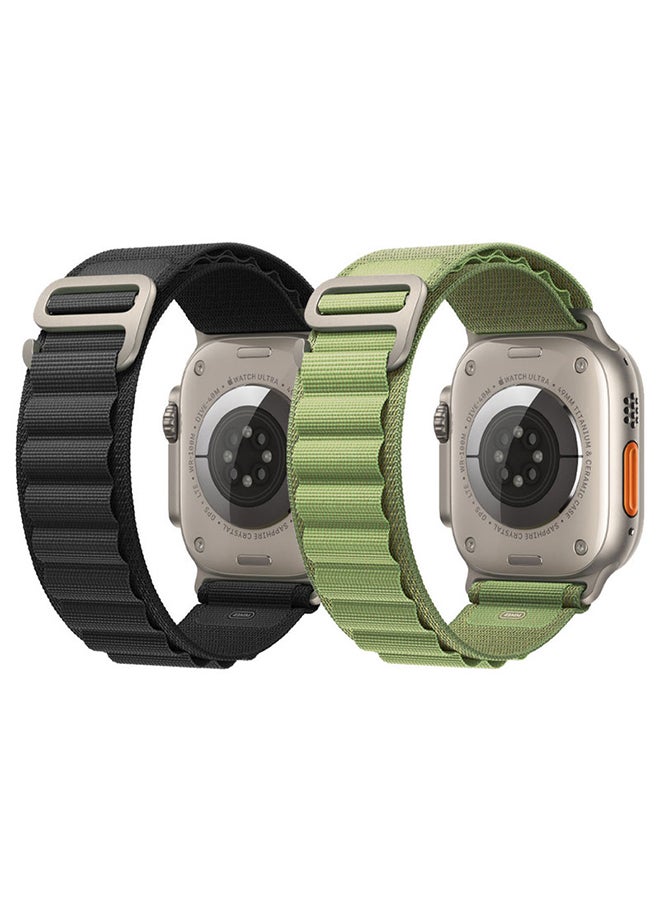 2Pack for Apple Watch Alpine Loop Band 49mm/45mm/44mm…