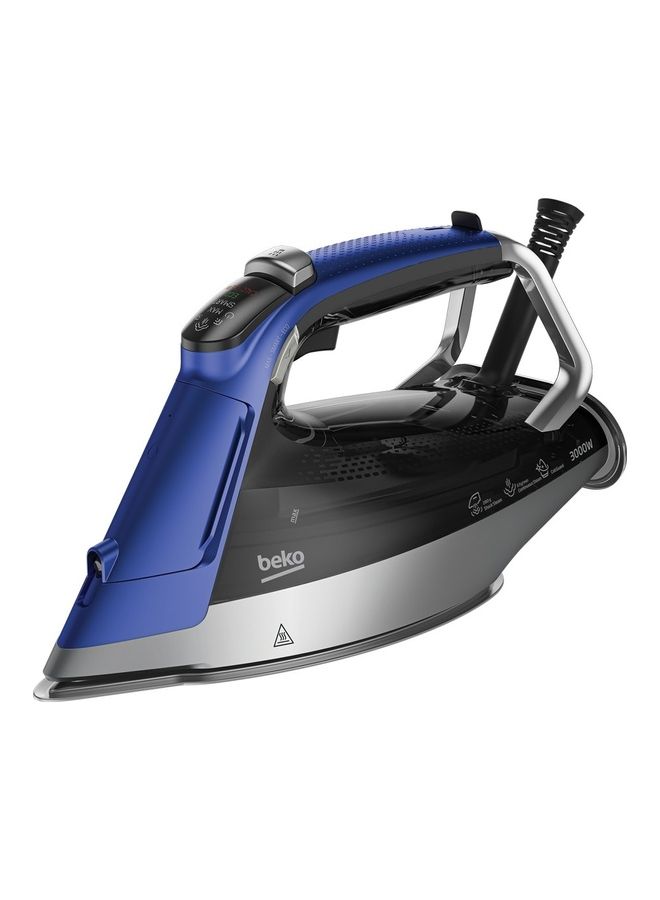 Compare Steam Iron, Dragon Future Iron, SoftGlide Soleplate, Auto ShutOff 350 ml 3000 W SPA9130B Blue at KSA Price