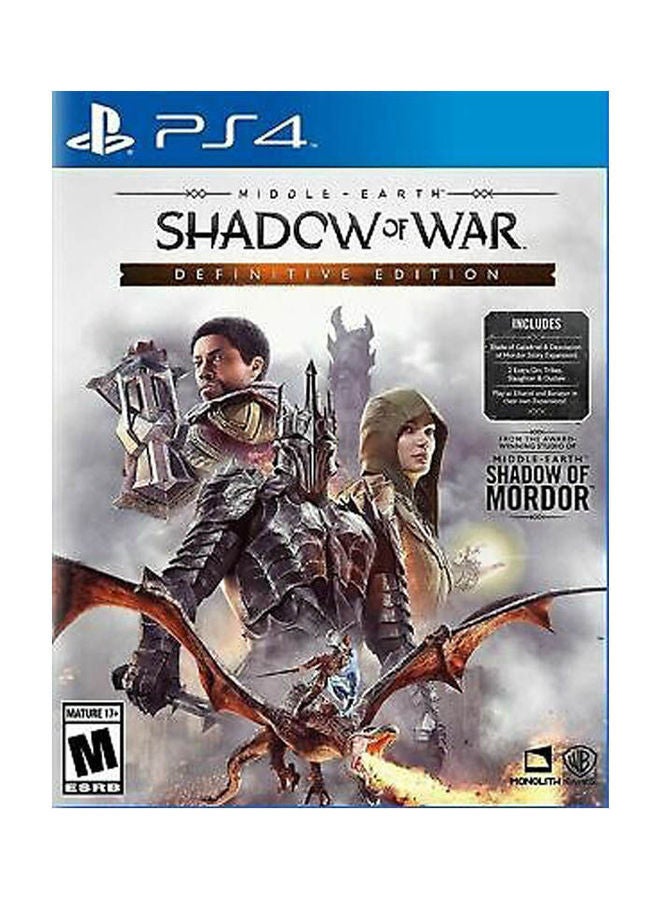 Middle Earth- Shadow of War Definitive Edition…
