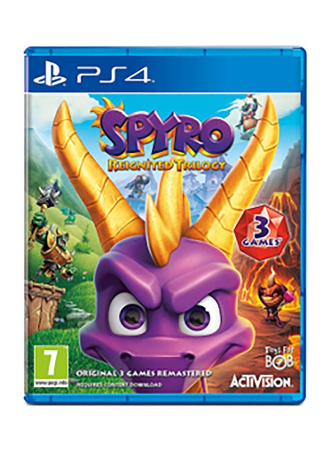 Compare PS4 Spyro Reignited Trilogy  PlayStation 4 PS4 at KSA Price