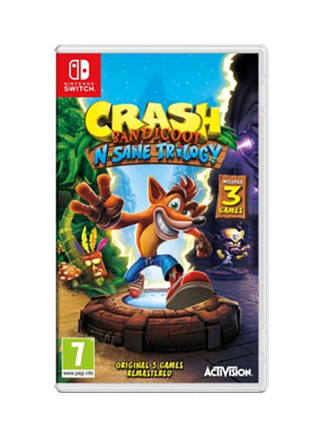 Compare NSW Crash N. Sane Trilogy  Nintendo Switch at KSA Price