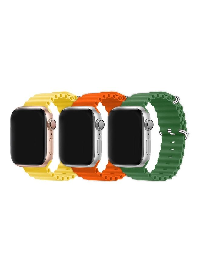 3Pack for Apple Watch Ocean Band 49mm 45mm 44mm…