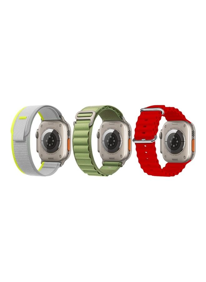 3Pack for Apple Watch Band 49mm 45mm 44mm 42mm…