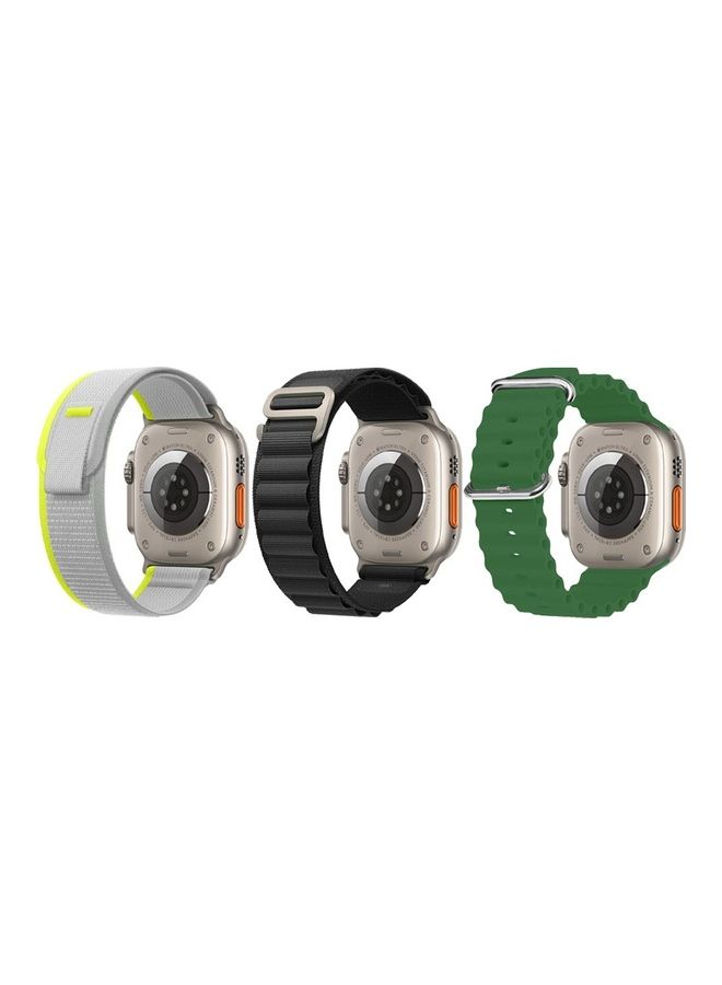 3Pack for Apple Watch Band 49mm 45mm 44mm 42mm…