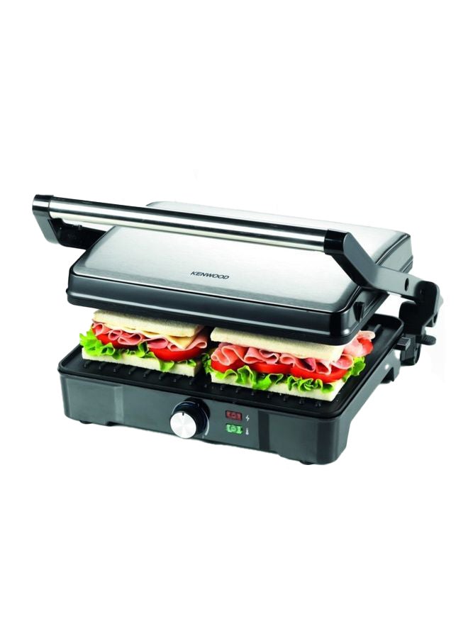 Compare Health Grill, 3 Adjustable Grill Positions 2000 W HGM31.000SI Silver at KSA Price