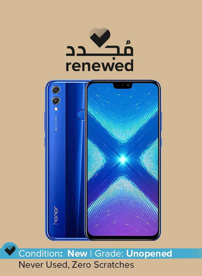 Compare Renewed  8X Dual SIM Navy Blue 6GB 128GB 4G LTE at KSA Price