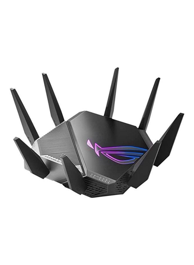 Compare ROG Rapture GTAXE11000 Triband WiFi 6E Gaming Router, New 6GHz Band, WAN Aggregation, 2.5G Port, Lifetime Free Internet Security, Mesh Wifi Support black at KSA Price
