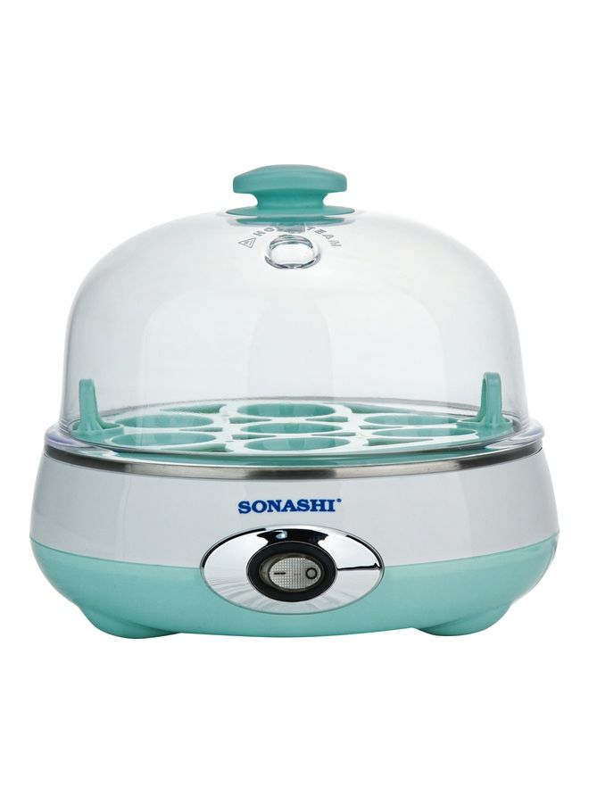Compare Electrical Egg Boiler  Cooks 7 Eggs at one time | StainlessSteel Heating Plate with Unbreakable Cover, Measuring Cup and Egg Bowl | Food Grade Material 360 W SEB77 Blue at KSA Price