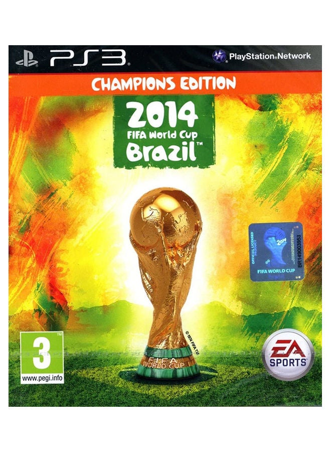 Compare 2014 FIFA WORLD CUP BRAZIL CHAMPIONS EDITION  PlayStation 3 PS3 at KSA Price