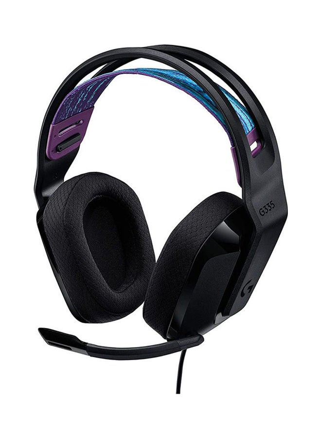 Compare Logitech G335 PC Gaming Headset  Black at KSA Price