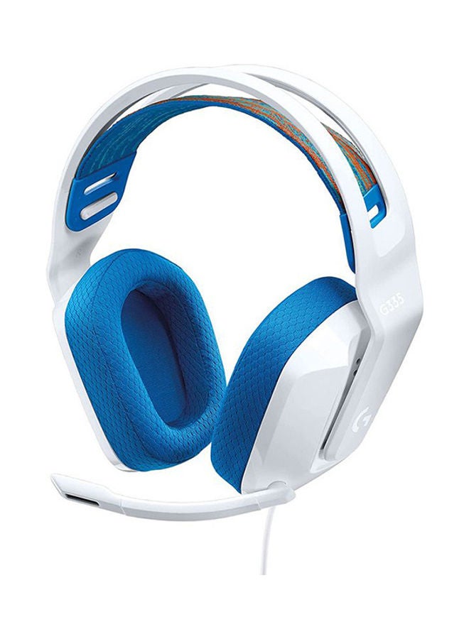 Logitech G335 PC Gaming Headset - White