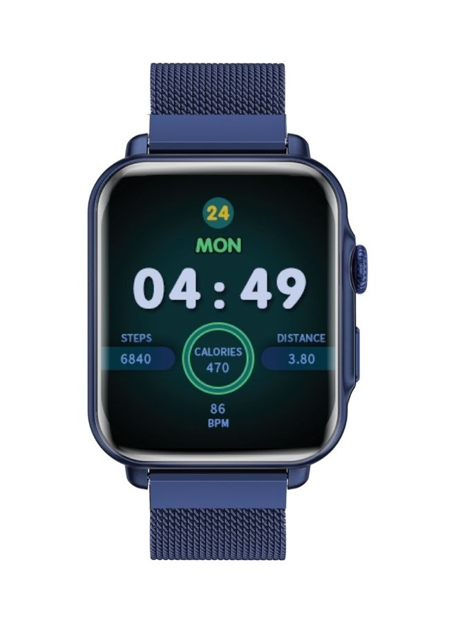 Compare Smart Watch, Bluetooth 5.1 Health and Fitness Tracker with 1.8” IPS Display, 1520 Day Battery Life, 100 Watch Faces, 37 Sports Modes and IP68 Water Resistance for iPhone 14, Galaxy S22, ProWatchB18 Blue at KSA Price