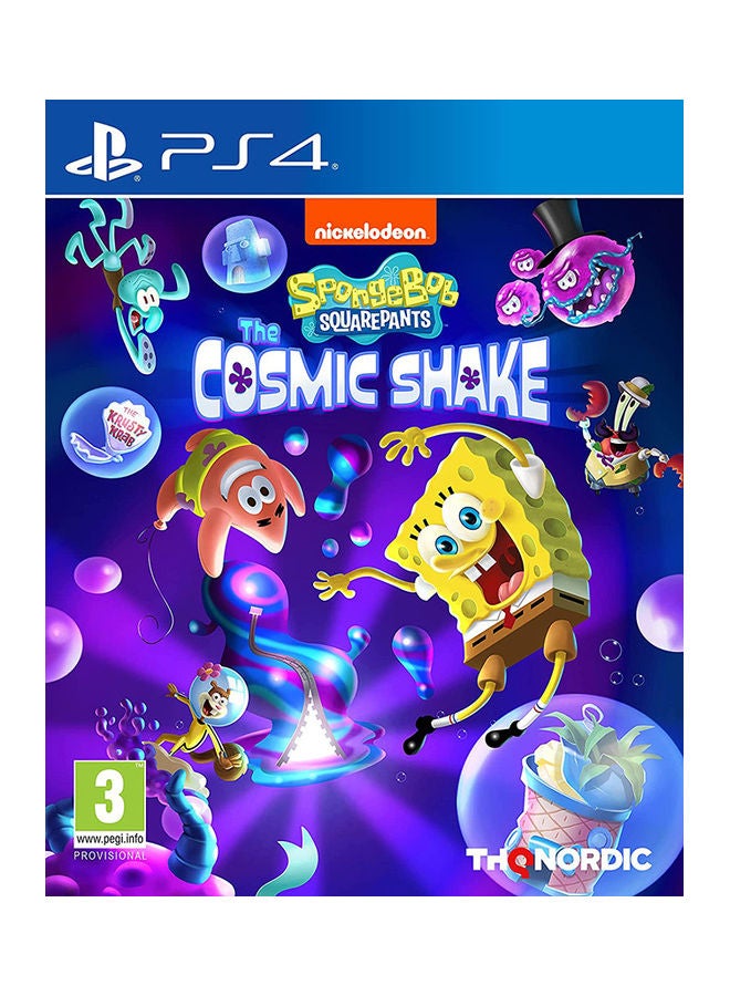Compare SpongeBob Square Pants The Cosmic Shake D1  PlayStation 4 PS4 at KSA Price