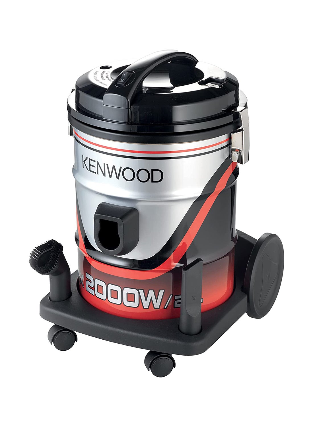 Compare Drum Vacuum Cleaner, 8M Long Power Cord, Removable and Washable Filter 20 L 2000 W VDM40.000BR Silver at KSA Price