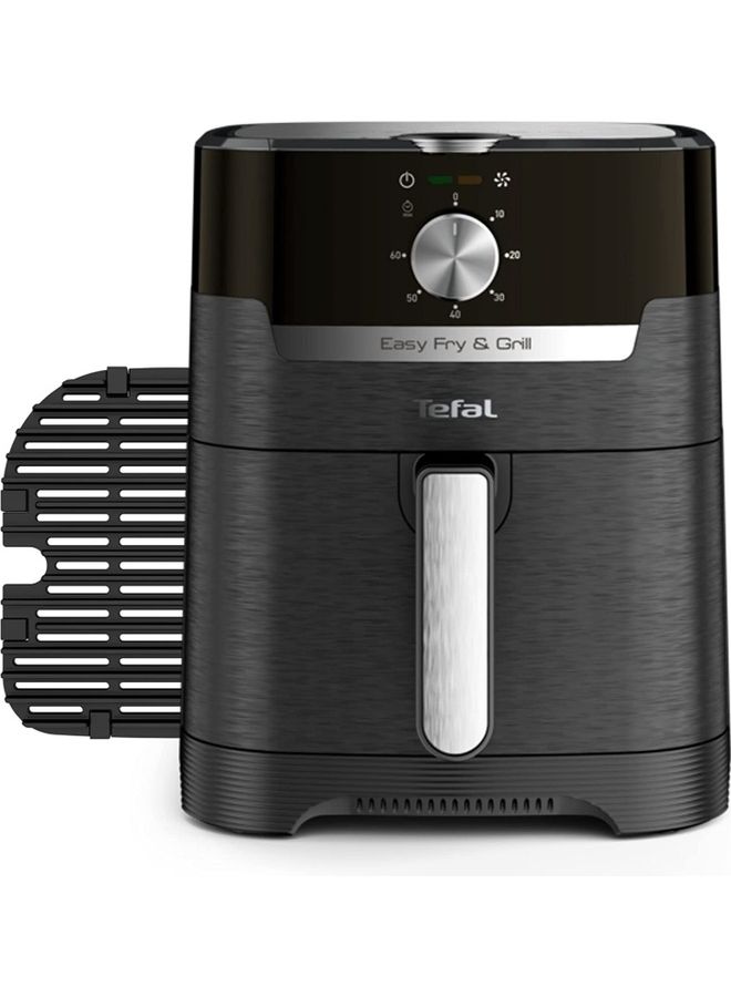 Compare Air Fryer | Easy Fry & Grill 2in1 |  4. Air Fryer + Grill| Healthy Cooking | Fast | Easy to Clean | Adjustable Temperature |Timer | 2 Years Warranty 4.2 L 1550 W EY501827 Black at KSA Price