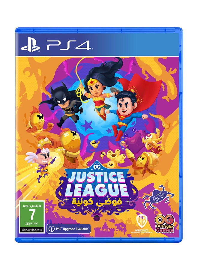 Compare PS4 DCs Justice League Cosmic Chaos  PlayStation 4 PS4 at KSA Price