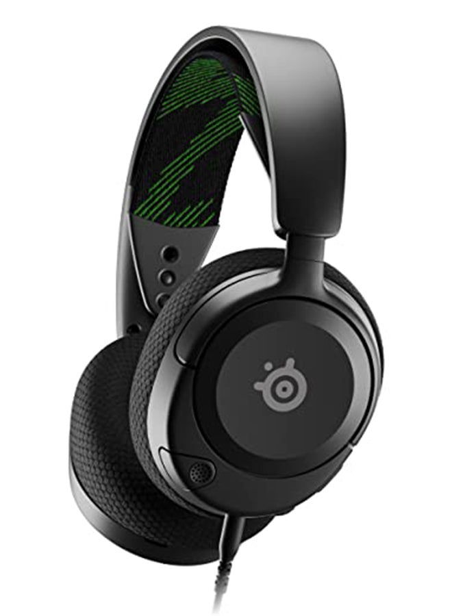 Compare Arctis Nova 1X MultiSystem Gaming Headset, HiFi Drivers , 360° Spatial Audio, AirWeave Memory Foam Ear Cushions, Lightweight, Xbox, PC, PS5, PS4, Black | 61616 at KSA Price