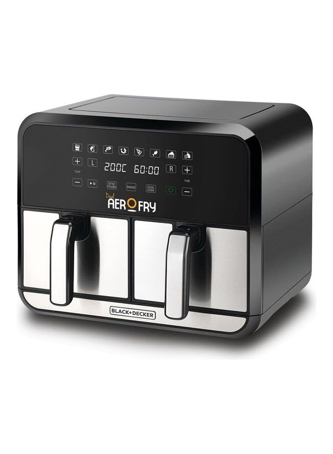 Digital Dual Zone Air Fryer, 4L+4L Capacity, Rapid…