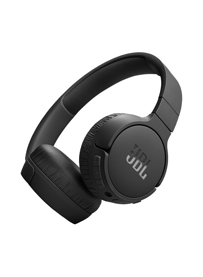 Compare Tune 670 Adaptive Noice Cancelling Wireless On Ear Headphones Pure Bass Sound Black at KSA Price