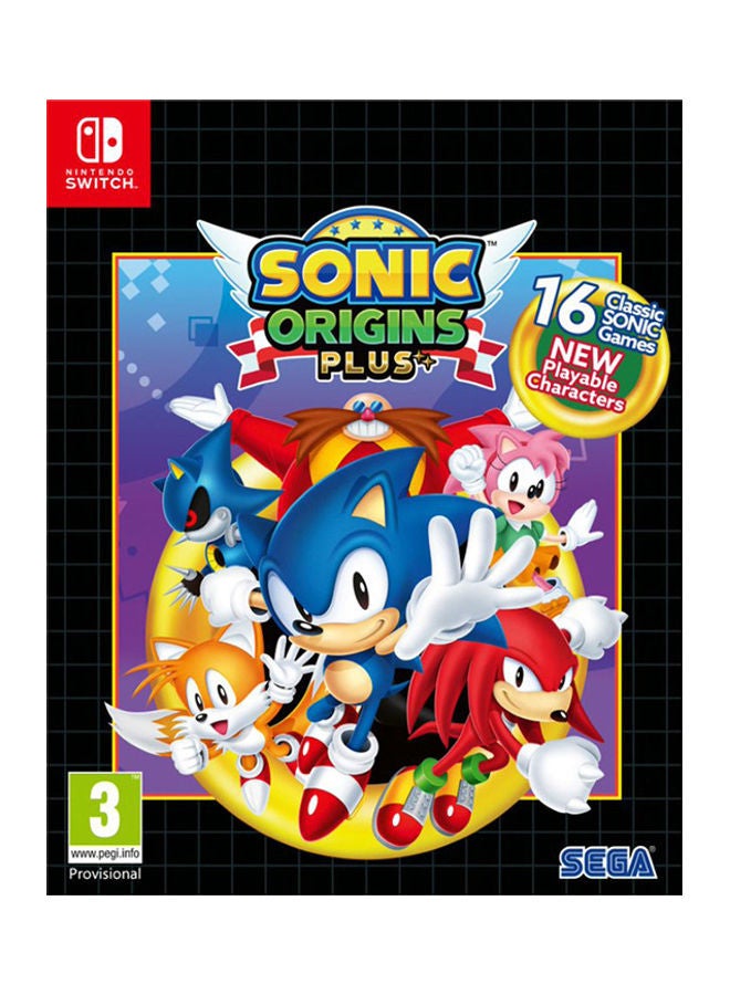 Compare Sonic Origins Plus Switch  Nintendo Switch at KSA Price