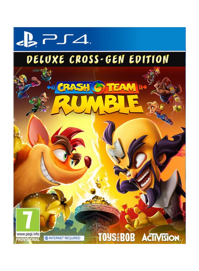 Crash Team Rumble Deluxe Edition PS4 - PlayStation…