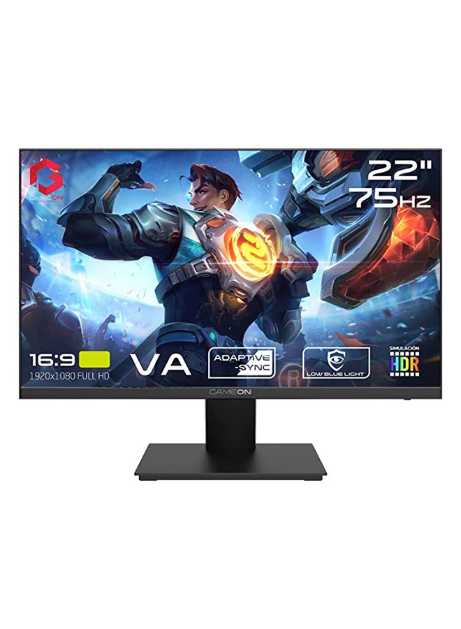 22 Inch FHD 75 Hz VA Flat Gaming Monitor…