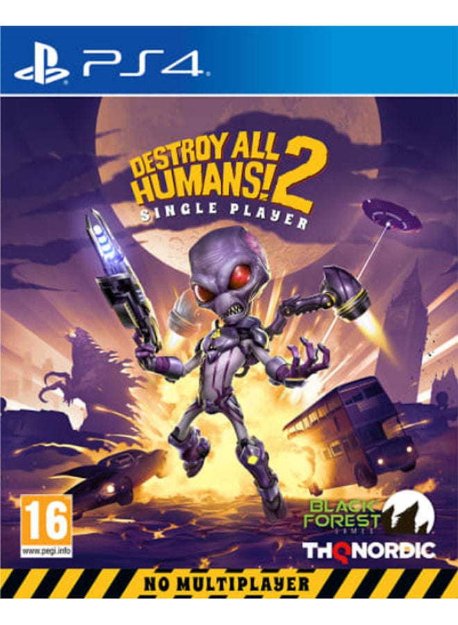 Compare Destroy All Humans 2: Reprobed PS4  PlayStation 4 PS4 at KSA Price