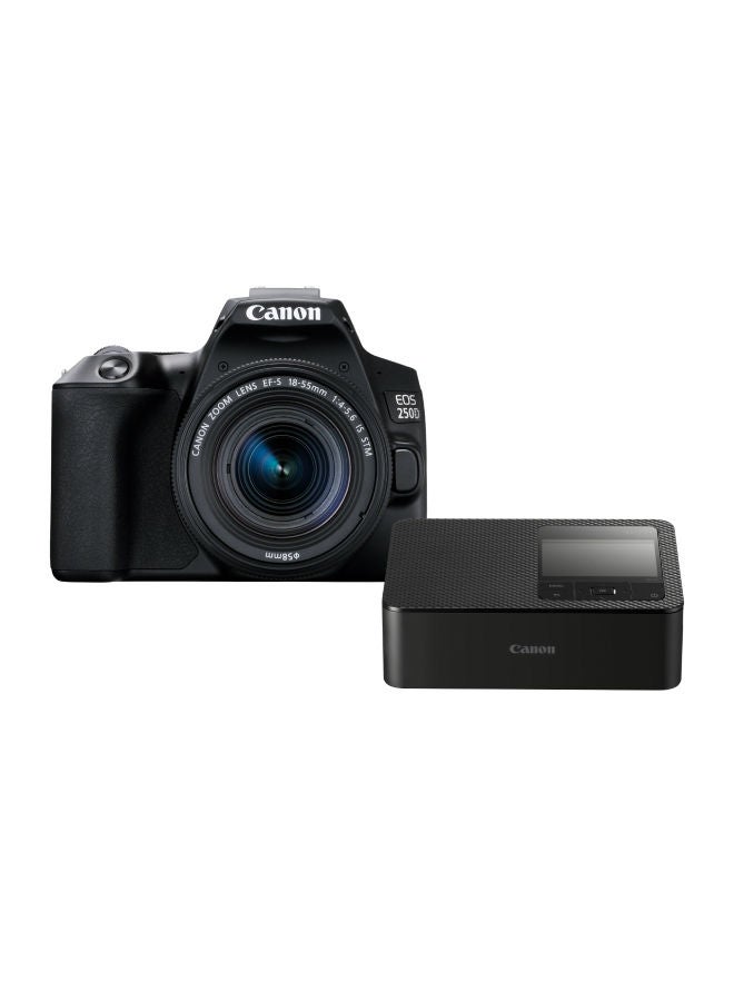EOS 250D DSLR Camera? With EFS 18-55 DC III…