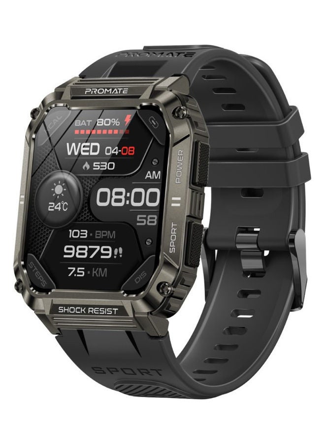 Compare 400 mAh Smart Watch, Rugged Bluetooth 5.1 Fitness Tracker With 1.95” Tft Display, 12 Day Battery Life, 100 Watch Faces, 100 Sports Modes And Ip67 Water Resistance For Iphone 14,15, Galaxy S22, XwatchS19 Black at KSA Price