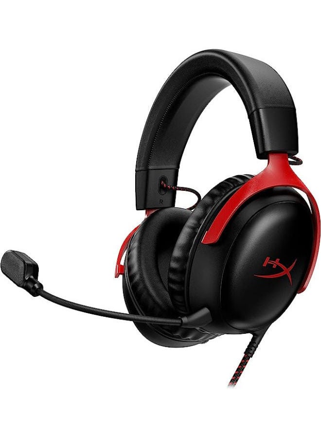 Compare Cloud III Wired Gaming Headset, For PC  PS5  PS4  Xbox Series, Angled 53mm Drivers, Noise Cancelling, With LED Mic Mute Indicator, 10Hz21kHz Frequency Response, BlackRed | 727A9AA at KSA Price