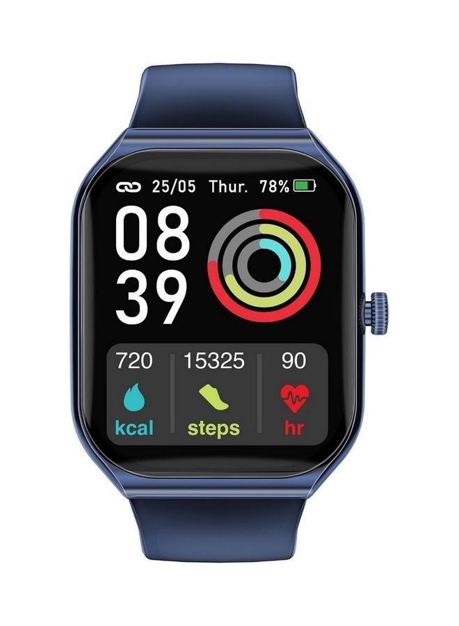 Compare Smart Watch, Sporty BT 3.0 + BLE 5.2 Fitness Tracker with 1.96” AlwaysOn AMOLED Display,10 Day Battery Life,100+ Sports Modes and IP68 Water Resistance for iPhone 17, Galaxy S25 Ultra, Blue at KSA Price