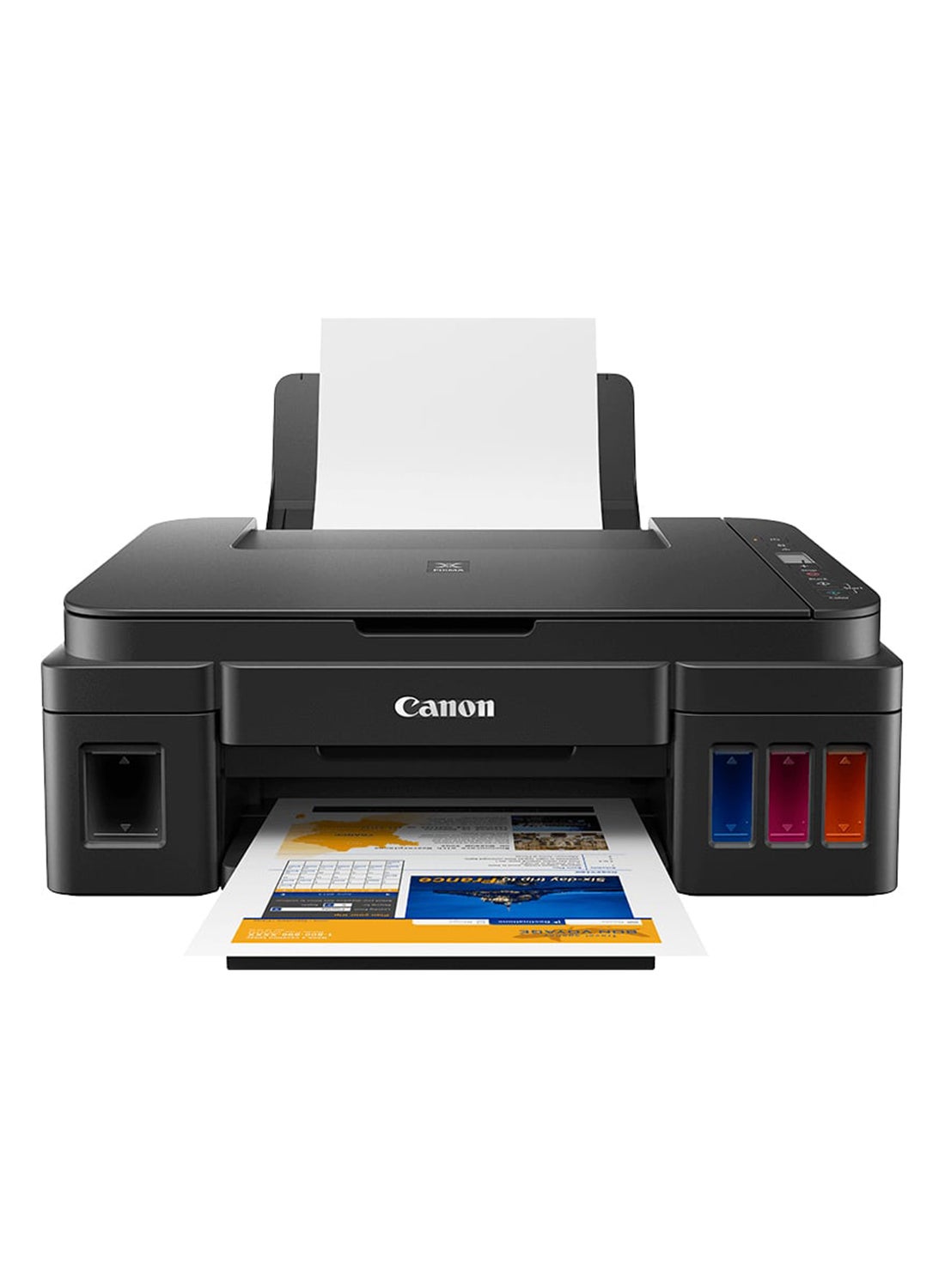 Compare Pixma G2410 3in1 Multifunction Colour Ink Printer, Print, Scan, Copy, Black at KSA Price