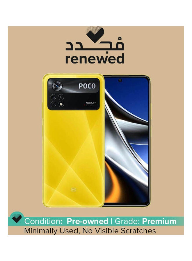 Compare Renewed  Poco X4 Pro Dual SIM Yellow 8GB RAM 256GB 5G  Global Version at KSA Price