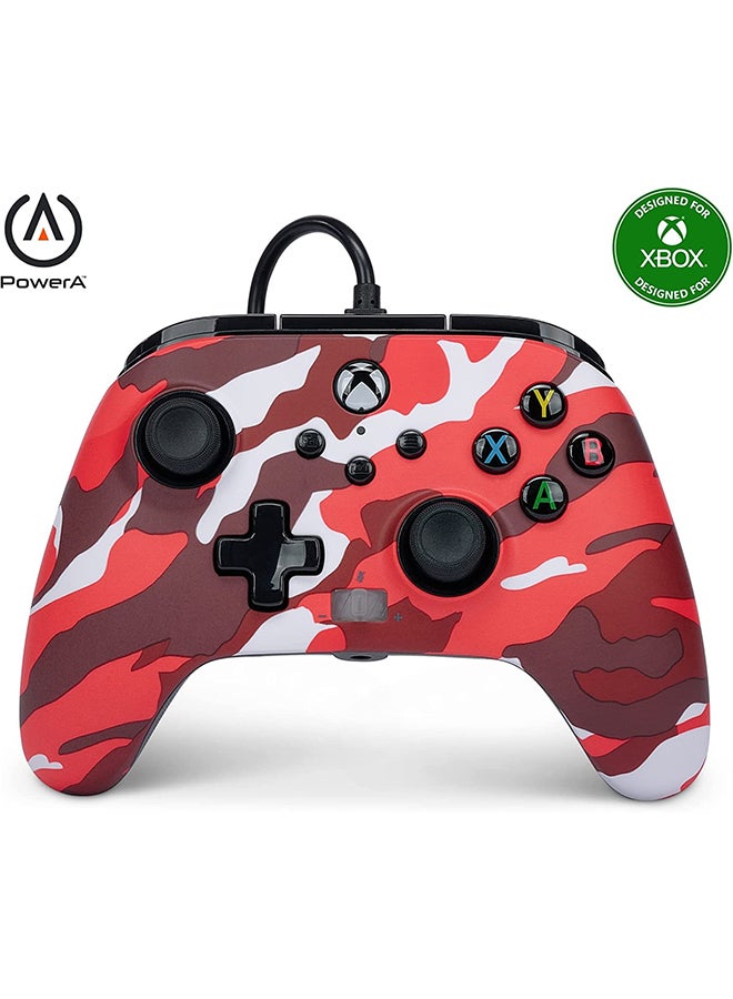 Compare PowerA Enhanced Wired Controller for Xbox Series X|S  Red Camo at KSA Price