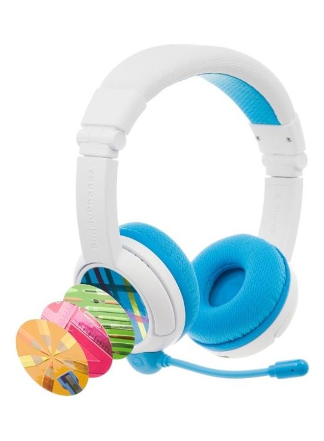 Compare SchoolPlus Volume Safe Wireless Headphones Blue at KSA Price