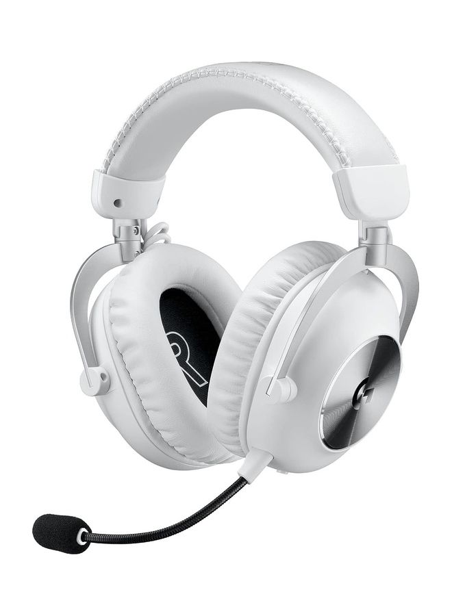 Compare Logitech G PRO X 2 LIGHTSPEED Wireless Gaming Headset, Detachable Boom Mic, 50mm Graphene Drivers, DTS: X Headphone 2.0—7.1 Surround, BluetoothUSB3.5mm Aux, for PC, PS5, PS4, Nintendo Switch  White at KSA Price
