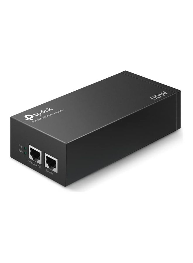 Compare TLPoE170S 802.3atafbt Gigabit PoE Injector NonPoE to PoE Adapter Supplies up to 60W PoE++ Plug & Play DesktopWallMount Distance Up to 328 ft. UL Certified, Black Black at KSA Price