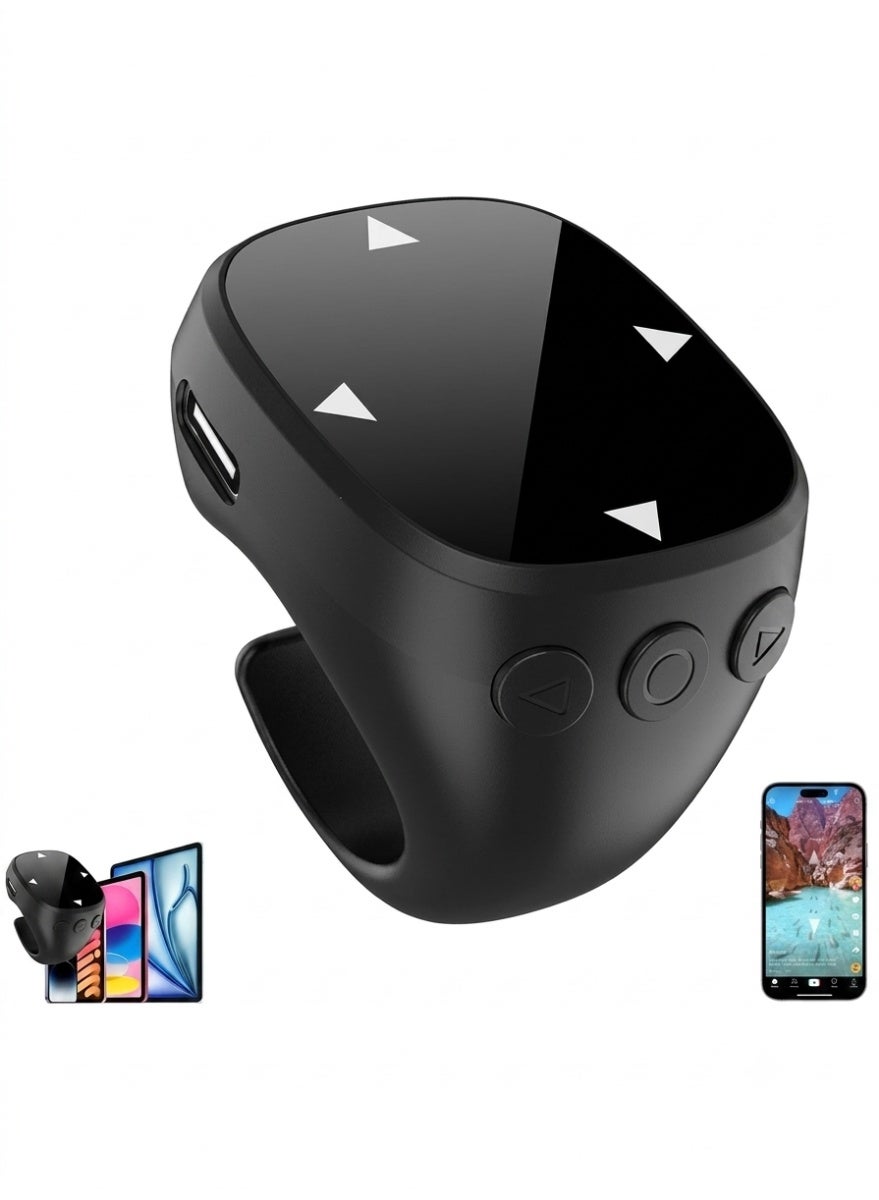 Bluetooth Scroll Ring Remote Control, Touch Screen…