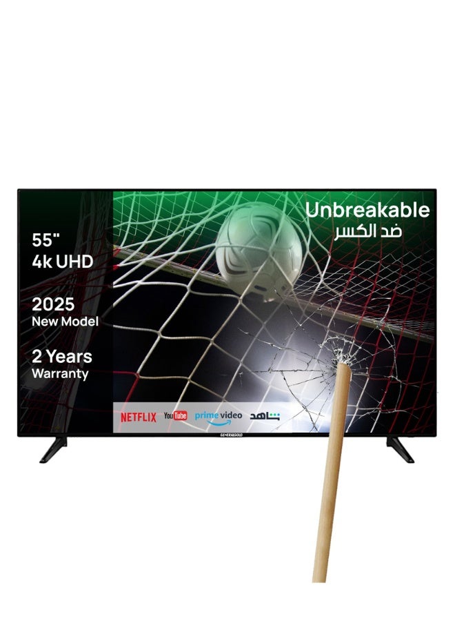 GeneralGold 55 Inch Smart TV 4K Ultra HD,…