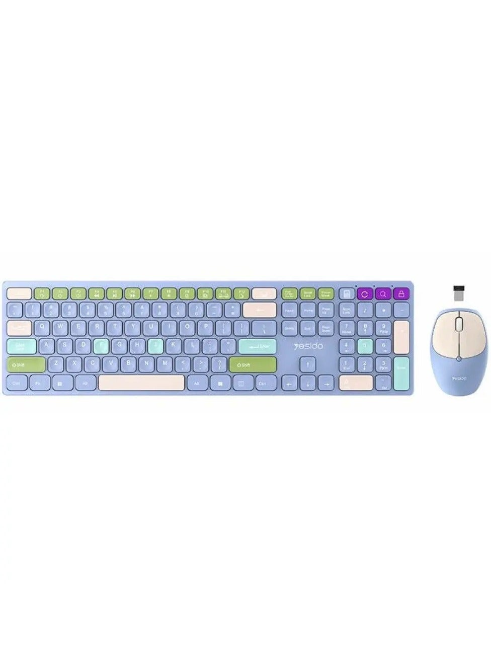 Compare Yesido KB19 Wireless Keyboard And Mouse Set at KSA Price