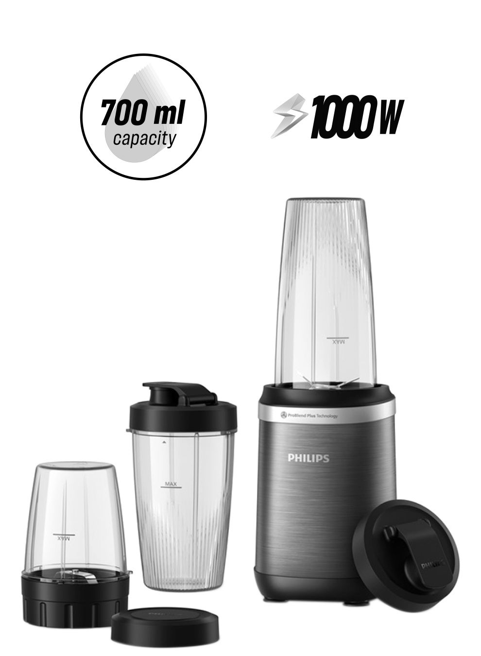 5000 Series Blender 700 ml 1000 W HR2767/00…