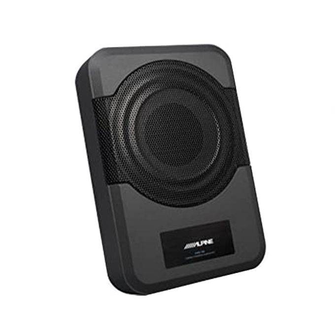Compare 8 Amplified Subwoofer PweS8 120W Compact Powered 8 Car Subwoofer For Under Or Behind The Seat at KSA Price