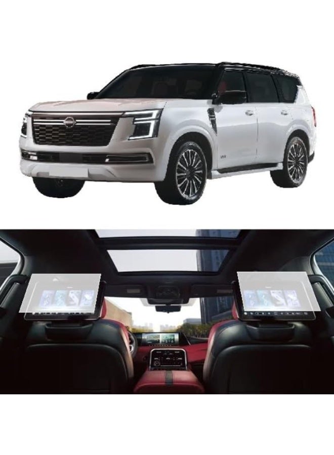 Compare Tempered Glass Screen Protector for 20252026 Nissan Patrol Y63 Rear Entertainment System, 31.2 x 19.2 cm 2Pack at KSA Price
